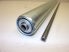 Csapágyazott fém szállítógörgő, MTR-50x1,5.30, 50mm átmérő, 620mm hossz, 12mm-es kivehető tengely, xyz