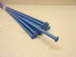   Intralox ROD BELT 6x660mm, műanyag tengely, 6mm átmérő, 660mm hossz, kék polipropilén rudazat modul rendszerű műanyag futószalagokhoz, fűzőrúd