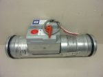   Systemair Fire Damper FDR-3G 125 H2 3C, AM-FD-H2-S44, Tűzbiztonsági elzárószelep, FDR-3G Körcsatlakozású tűzcsappantyú, kézi karral, és végállás kapcsolókkal, 125/120mm külső/belső átmérő, 