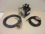   ESR Pollmeier MR6849.3856, SBK4-0160-45-4-320/S-A, AC szervomotor encoderrel, 320V 1,2Nm, 4500 rpm, IP54, 14mm tengely, 2,5m motor és encoder kábellel, 