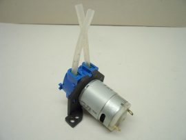 Kamoer NKP-DA-S10B, Miniatűr perisztaltikus pumpa, adagoló / töltő szivattyú, 24VDC 5W, 5,2...90ml/perc 