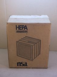 HEPA csere szűrő NSA 7000 és 7100 légtisztítókhoz, légszűrő, levegőszűrő betét, műanyag keretes, 210x152x235mm, NSA HEPA Filter