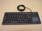   Cherry G84-5500LUMEU-2 Billentyűzet és Touchpad, 88 gombos billentyűzet, fekete, USB csatlakozó, 