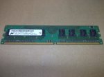   Memória, DDR2 RAM, 1GB, 800Mhz, 1Rx8 PC2-6400U-666-13-ZZ, Micron Technology MT8HTF12864AZ-800H1