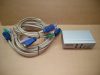 Digitus KVM Switch DC IC8121-MC, 2db számítógép egy helyről való vezérléséhez, PS2, VGA, 0,8m + 1,8m PS2/VGA kábel, Digitus KVM Switch DC IC8121-MC, 2db számítógép egy helyről való vezérléséhez, PS2, VGA, 0,8m + 1,8m PS2/VGA kábel,