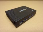   StarTech USB-Hub 3.0, ST4300USB3, tápegység és USB kábel nélkül, 4 port super speed USB 3.0, Black, 5Gbps 