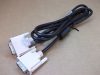 DVI (DVI-D) kábel, AWM E89980-C, 19pin (18+1), apa-apa, 1,5m (5ft), Sunf PU E89980-C, VW-1, 80°C 30V, Single Link, CSA