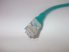 UTP patch kábel, CAT.6A SSTP/GN/1M, F6TP1GN, RJ45, 1m, ZA-Tec