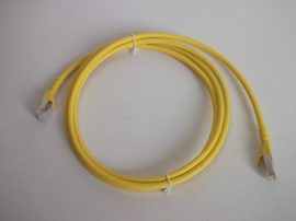 UTP patch kábel, CAT.6A SSTP/YW/2M, F6TP2GE, RJ45, 2m, ZA-Tec