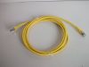 UTP patch kábel, CAT.6A SSTP/YW/3M, F6TP3GE, RJ45, 3m, ZA-Tec UTP patch kábel, CAT.6A SSTP/YW/3M, F6TP3GE, RJ45, 3m, ZA-Tec