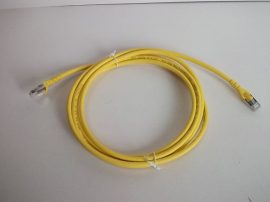 UTP patch kábel, CAT.6A SSTP/YW/3M, F6TP3GE, RJ45, 3m, ZA-Tec