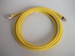   UTP patch kábel, CAT.6A SSTP/YW/5M, F6TP5GE, RJ45, 5m, METZ Connect