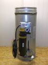Tűzvédelmi motoros csappantyú, levegő elzáró szelep, DN250, 600mm hosszú, 24V AC/DC 10W, Schischek EXT-1524/HST, Fire damper Tűzvédelmi motoros csappantyú, levegő elzáró szelep, DN250, 600mm hosszú, 24V AC/DC 10W, Schischek EXT-1524/HST, Fire damper