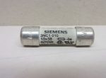   Siemens Sitor 3NC1010, 10x38 mm, 10A aR 600 VAC, 700 VDC, 100 kA, hengeres olvadó biztosító, félvezetővédő biztosíték (10,3x38 mm)