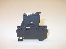 Phoenix Contact ST 4-HESI (5x20), DIN sínre pattintható, biztosítós sorkapocs modul, 3036369, NS 35 sínre szerelhető, 5 x 20 mm-es G-biztosítóbetétekhez, fény visszajelzéses