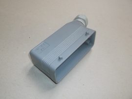 Csatlakozó dugó ház, betét nélkül, 111x34mm-es 24B Harting betétekhez, Ilme 23471, WSS8295/X