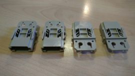 Harting ipari csatlakozókhoz HAN Modular Han 1 Mod-M USB modul betét, patch kábelhez, 09 14 001 4601, 09140014601, USB; 1A; 50V; UL94V-0, 4db/csomag 