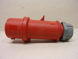 Mennekes Startop Typ:34, 32A 6h, 415V 5 pólusú (3P+N+gnd) ipari csatlakozó dugó, lengő dugvilla kábeles bekötéshez, Mennekes Startop Typ:34, 32A 6h, 415V 5 pólusú (3P+N+gnd) ipari csatlakozó dugó, lengő dugvilla kábeles bekötéshez,