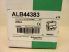 Schneider Electric ALB44383 Altira 2xRJ45 adatcsatlakozó fedél, dupla, Systimax ref MP5100E, polárfehér, keystone betétekhez, 10 db/doboz
