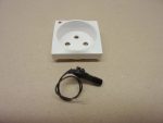   Schneider Electric ALB44097, Altira LED lámpás csatlakozó fedél, FR SO ROTOCLIP W/LED, 10 db/doboz