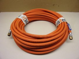 Semperit GPBD EN16436-1, 30m 9/17mm átmérőjű PB Propán gáztömlő, class 2, (68060 0935) 3/8" bal menetes kúpos anya csatlakozókkal (G 3/8 LH), 9mm 10 bar propane/butane, -30°C / +70°C.