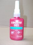  Loctite 603, nagy szilárdságú rögzítő, olajtűrő, 150C, 50ml, csapágyrögzítő, csavarrögzítő