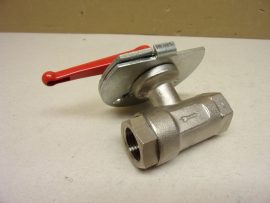 Legris 1/2" golyóscsap, lelakatolható, xyz