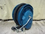   Nederman 30804881 Ipari 2"-os porszívócső, flexibilis vákuumcső, elszívócső, levegőcső, öncsévélő dobra tekerve, 50mm átmérő, 10m hossz, 45kPa, 