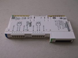 PLC analóg input modul, 2 csatornás, 12 bit, programozható, Schneider STBAVI1270, Advantys STB, 205782