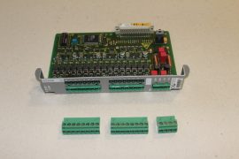 Bosch 1070075098-203, A24V-0,5A, GG3 PLC Card, I/O modul, 2x MSTB 2,5/8-ST-5,08 1777798 (1527060000, BLZ-5,08), 8 pólusú, és MSTB 2,5/4-ST-5,08 1757035 (1526660000, BLZ-5,08) 4 pólusú stekkerrel 