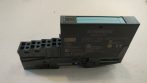   Siemens 8 csatornás digitális PLC I/O modul, kimeneti modul, ET 200S -hez, Simatic 6ES7132-4BF00-0AA0 + 6ES7193-4CB30-0AA0 foglalattal, 24VDC, 