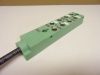 Phoenix Contact SACB-8/3-L-10,0PUR-M8, 1516069, M8 sensor / actuator box, szenzor elosztótömb, csatlakozó modul, 8xM8 3pin, PNP, (1197236) Phoenix Contact SACB-8/3-L-10,0PUR-M8, 1516069, M8 sensor / actuator box, szenzor elosztótömb, csatlakozó modul, 8xM8 3pin, PNP, (1197236)