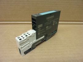 Siemens Simatic 6ES7138-4CA01-0AA0 + 6ES7193-4CE10-0AA0 Interface modul foglalattal, SIMATIC DP, PM-E ​​tápmodul ET 200S-hez; 24 V DC diagnosztikával