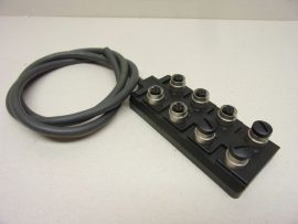 Lumberg ASB 8/LED 5-4-331, Passzív interfész, szenzor és aktuátor elosztó modul, szenzor csatlakozók: 8x M12 5 pin anya, LED visszajelzés, elosztó csatlakozó, kábeles bekötés, Lumberg ASB 8/LED 5-4-331, Passzív interfész, szenzor és aktuátor elosztó modul, szenzor csatlakozók: 8x M12 5 pin anya, LED visszajelzés, elosztó csatlakozó, kábeles bekötés,
