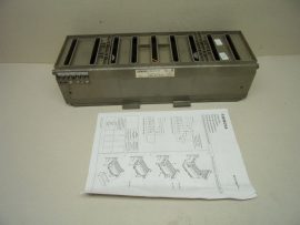 Siemens Simatic S5, 6ES5981-OHA21 Rack hűtőmodul 24 VDC ventilátorokkal Siemens Simatic S5, 6ES5981-OHA21 Rack hűtőmodul 24 VDC ventilátorokkal