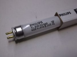 Fénycső, G5, T5, 6W, hidegfehér (4100K), 260 lm, 226mm, Philips TL-Mini, 6W/33-640