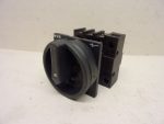   EATON P1-32/EA/SVB-SW/N, 093452, előlapba építhető főkapcsoló, 415V 32A, 3 fázis + nulla (4 pólusú, 3+1NO), OFF-ON, lakattal zárható, max.15 kW, leválasztó kapcsoló,