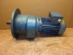   Sew-Eurodrive RF60DT80N4 hajtóműves villanymotor, 220/380V 0,75 kW 1380/50 rpm, keverőmotor, daráló motor 50 fordulat/perc kimenő fordulattal.