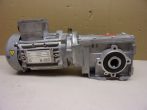   Siemens 2KJ3501-6CE21-2HB2-Z BAZ29-LE71MG6, Csőtengelyes hajtóműves motor, 0,25kW 400V, 25mm csőtengely, 18,4 rpm/50Hz, 6 pólusú 1AV1073C 1LE1002-0CC3 villanymotorral