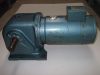 Hajtóműves motor, 320rpm, 0,37kW, 180VDC, 22,4mm tengely, NECO DR-PM805C, szénkefés