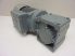 SEW-Eurodrive / Spiroplan W30/T DT63D4, 3 fázisú csigakerekes, fékes hajtóműves villanymotor, 3x400V 0,18kW 180rpm, 20mm tengely, adattábla nélkül