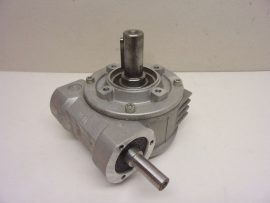 Bonfiglioli Riduttori, VF44 P1 HS csigakerekes hajtómű, szöghajtás, B3, i=14, 11mm bemenő tengely, 18mm kimenő tengely, 1004800900005