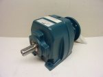   Fenner 801G1590C Homlokkerekes hajtómű, i=9,088, 24mm bemenő tengely, 25mm kimenő tengely, M sorozatú peremes motor rögzítésű hajtómű, 801-es méret