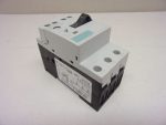   Siemens Sirius 3RV1011-0EA10, 3 fázisú hőkioldó, 0,28-0,4 A, motorvédő kapcsoló, 0,1kW, 400V, 1 NO+1 NC, csavaros bekötés, S00 méretű megszakító motorvédelemhez, 