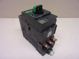 Schneider Electric TeSys GV3P25, Hőkioldó, 3 fázisú motorvédő kapcsoló, 17-25A 690V, egyoldalon hiányzó LAD96560 bekötő modullal (EverLink sorkapocs) Schneider Electric TeSys GV3P25, Hőkioldó, 3 fázisú motorvédő kapcsoló, 17-25A 690V, egyoldalon hiányzó LAD96560 bekötő modullal (EverLink sorkapocs)