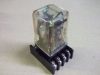 Relé foglalattal 24VDC tekercs, OMRON MK 2P, PF083 Relé foglalattal 24VDC tekercs, OMRON MK 2P, PF083