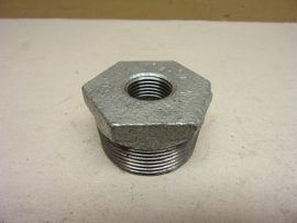 Horganyzott öntöttvas szűkítő idom, 1-1/2" - 1/2", 6/4"-1,2" külső-belső menetes,