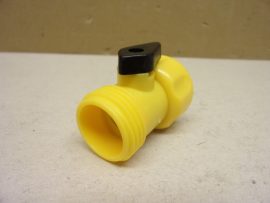 Műanyag golyóscsap, átfolyás-csökkentő, PS-190 Flow Restrictor, 3/4" KB menet, xyz