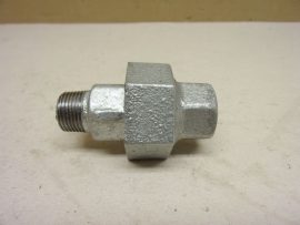 Horganyzott külső-belső menetes hollandi, 3/8" - 3/8" KB menetes öntöttvas Idom, KM/BM hollander
