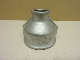 Horganyzott öntöttvas szűkített karmantyú, 2" - 3/4" BB, belső-belső menetes szűkítő idom, 